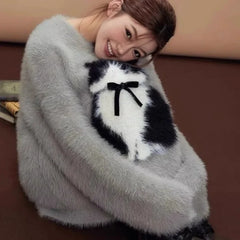 Fuzzy Cat Sweater