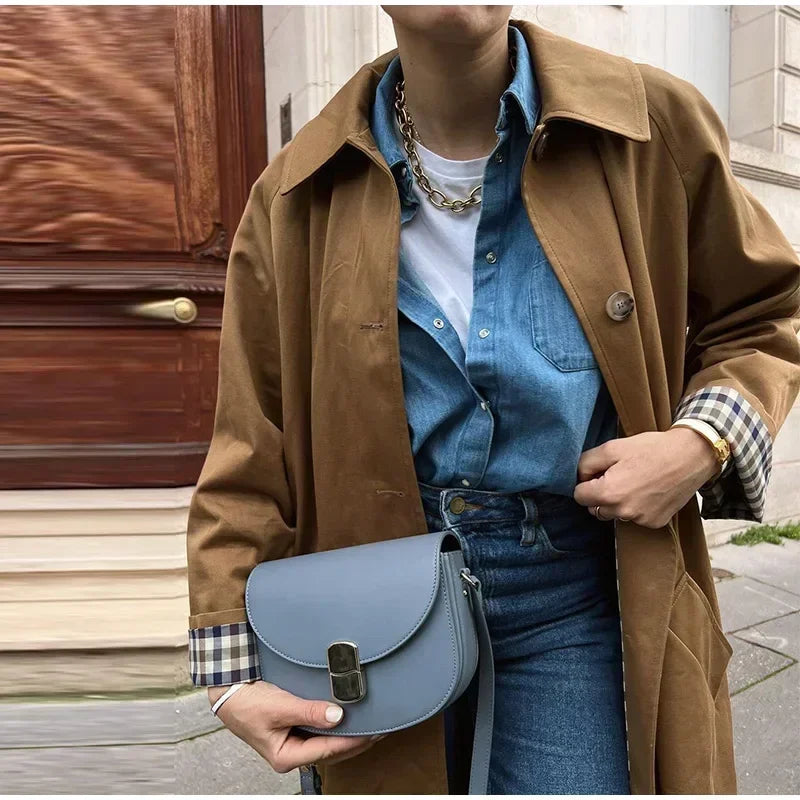 Brinley Long Trench Coat