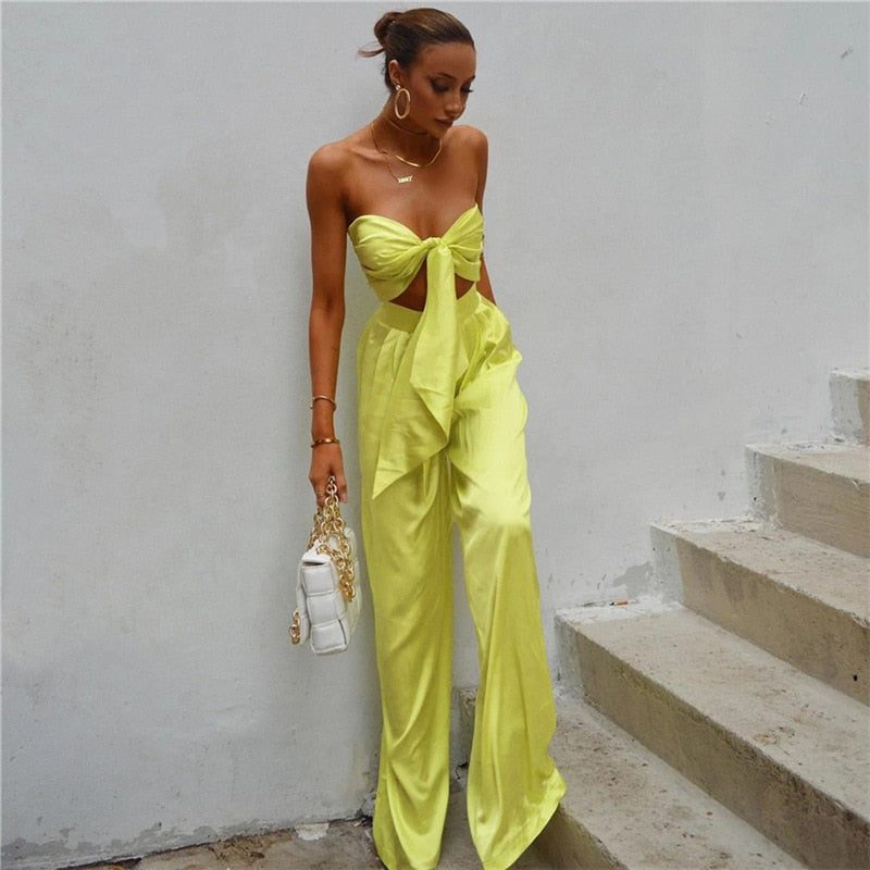 Bianca Tie Me Up Matching set