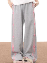 Bow Striped Joggers