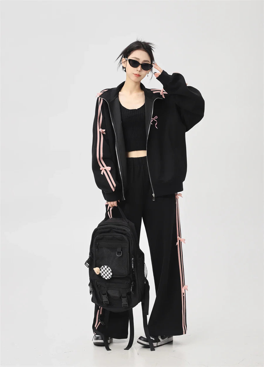 Bow Tracksuit Set
