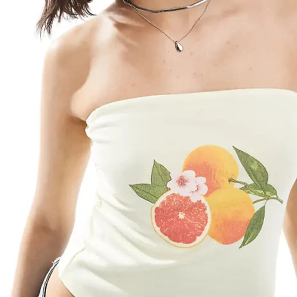 Printed Tube Top