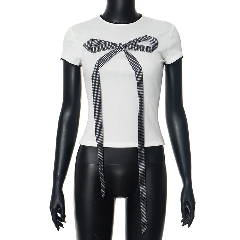 Large Bow Applique Top