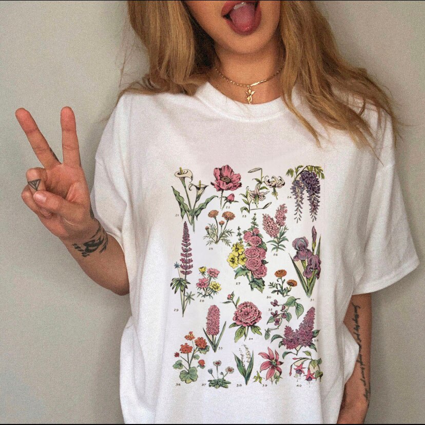 Strawberry Tarot Shirt 90s Lady Fashion Tees