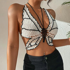 Seductive Crochet Hook Basic Swimsuit