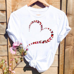 Watercolor Spring Butterfly Floral Flower Graphic