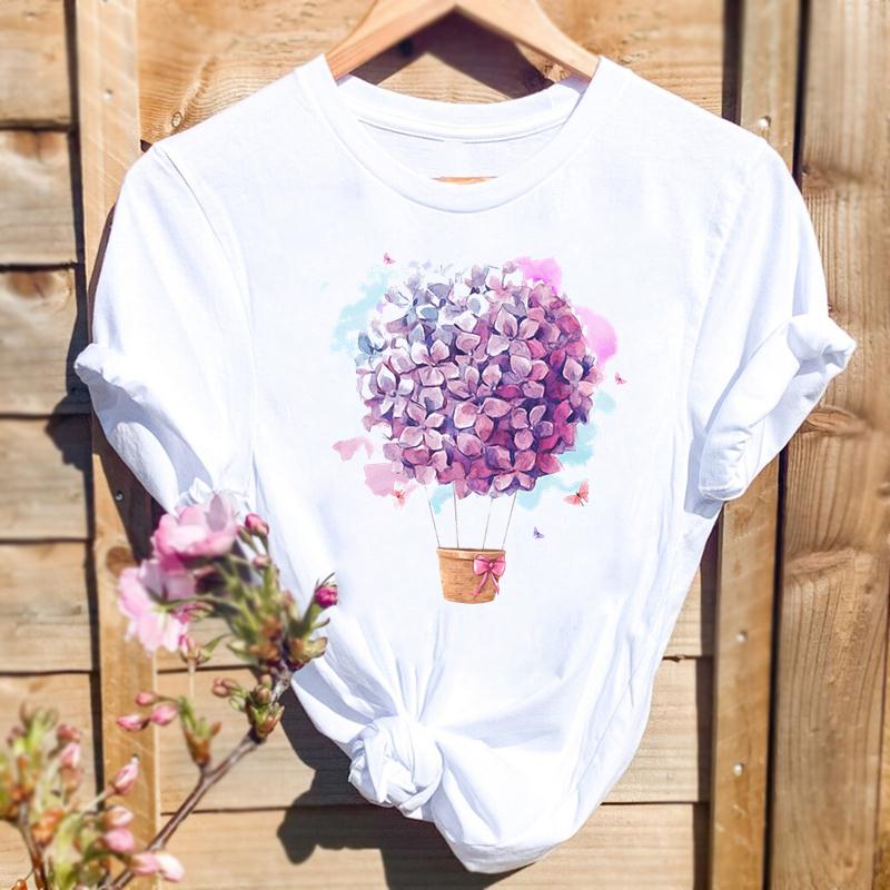 Watercolor Spring Butterfly Floral Flower Graphic
