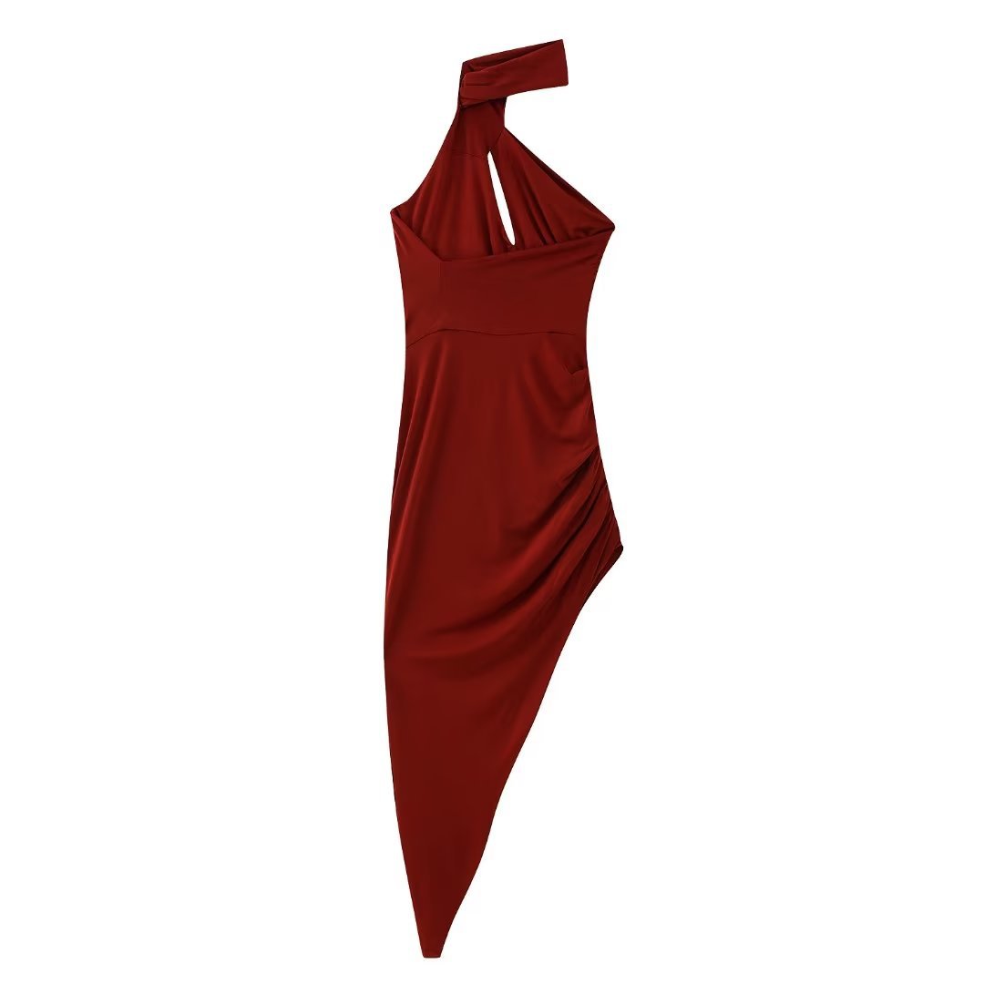 Cross straps Cutout Backless Dress