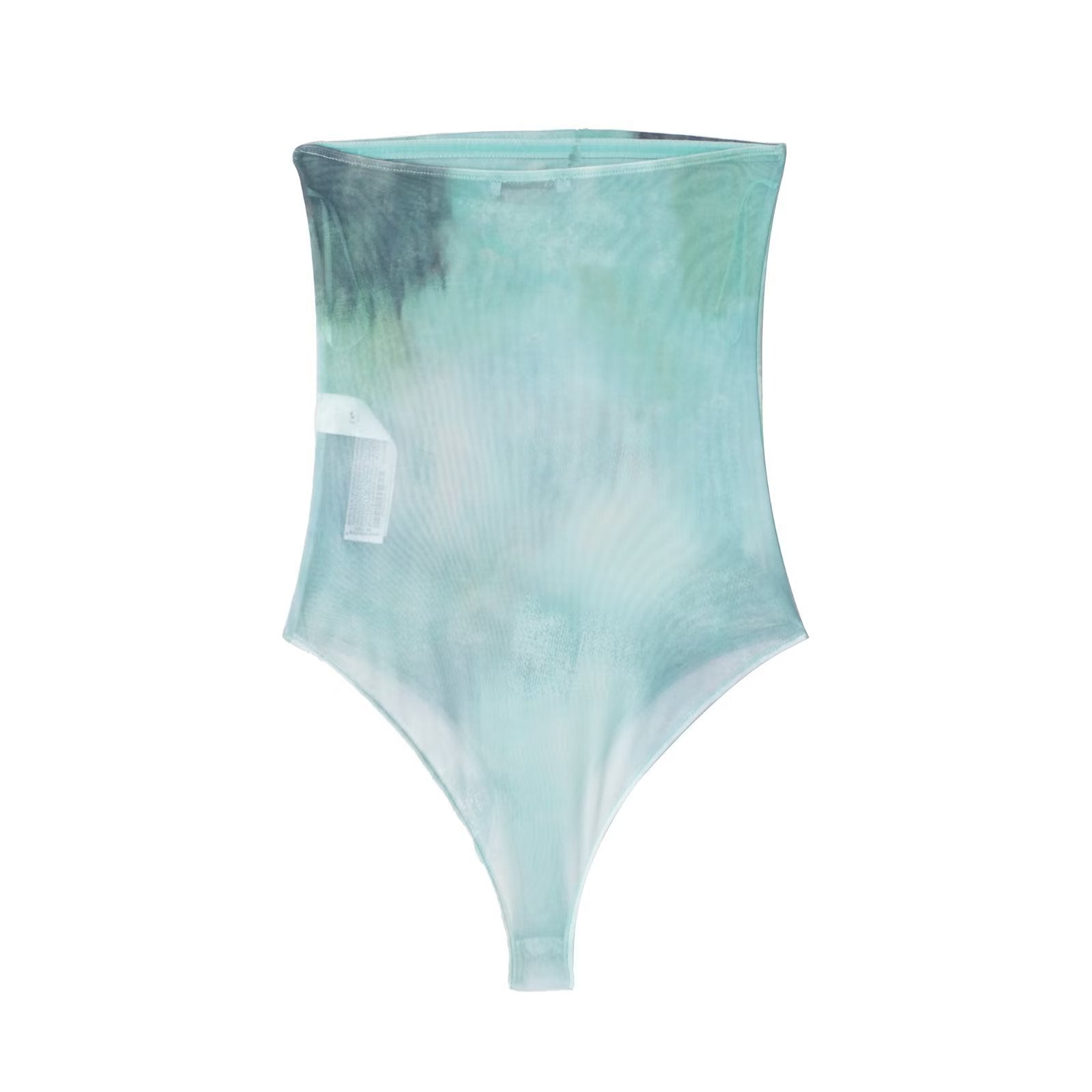 Printed Tulle Bodysuit and Dress