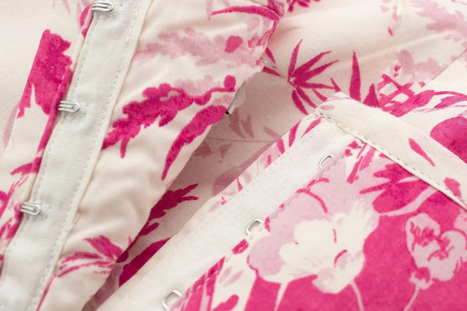 Lace up Pink Sling Cami and Skirt Set