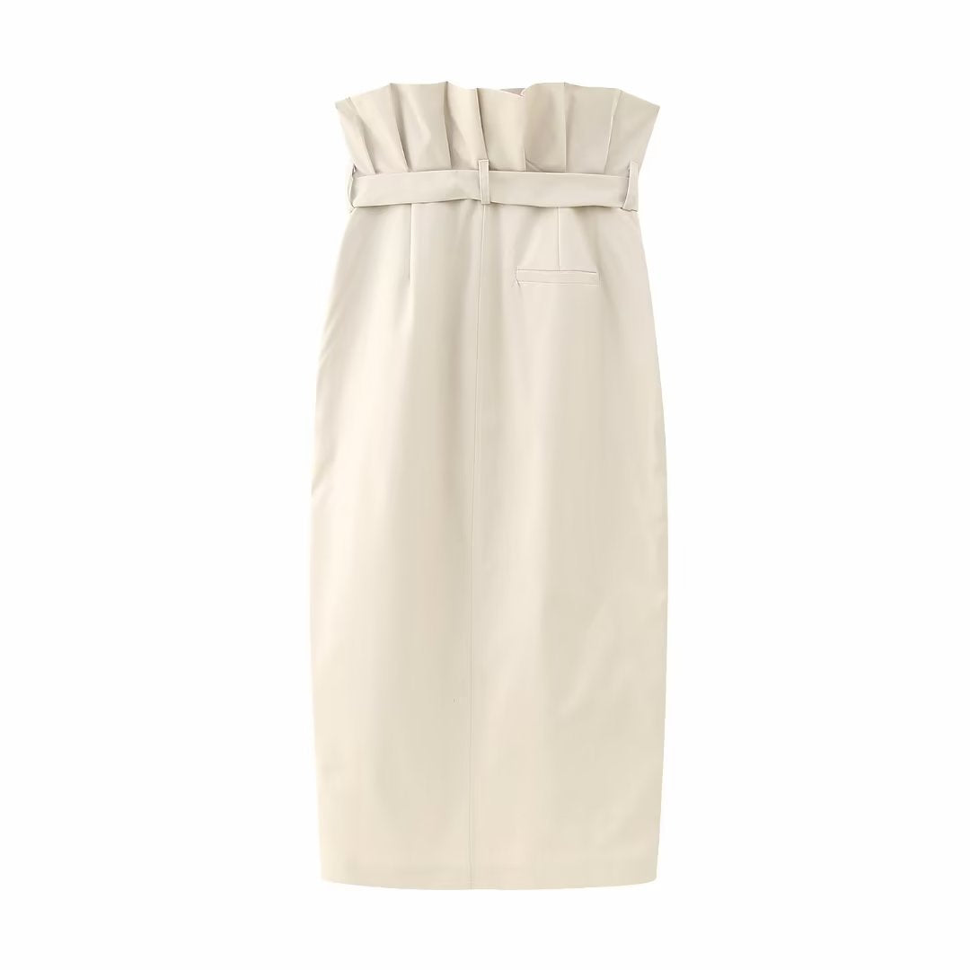 New Spring Waistband Strapless Top Suit