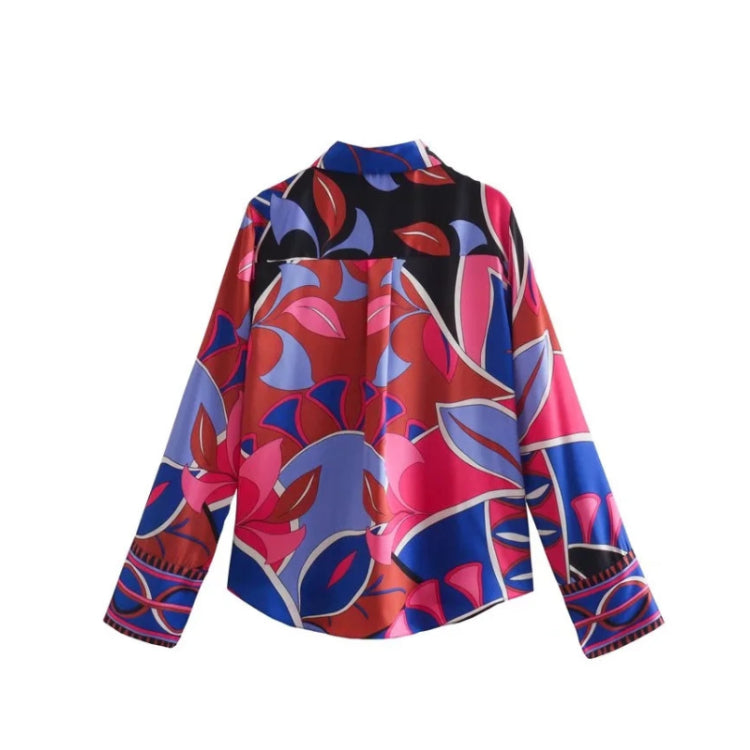 Printed Shirt and Skirts/Shorts Two Piece Set Flaxmaker