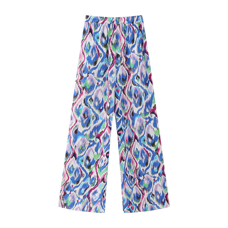 Graphic Printed Shirt and Pants Set