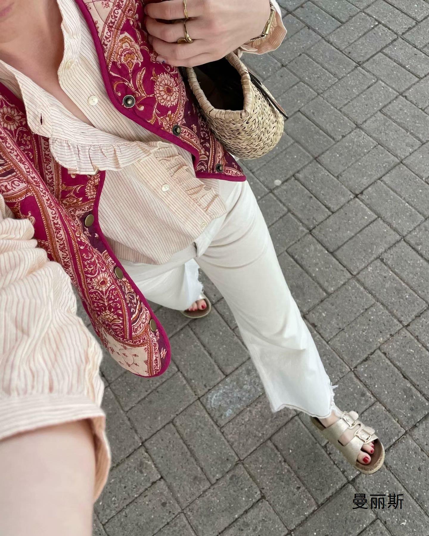 Ethnic Printed Cotton Waistcoat