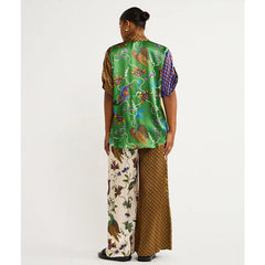 Printed Shirt and Pants Set