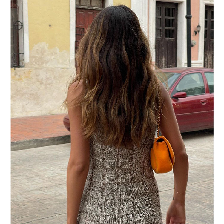 Tassel Halter Knit Dress