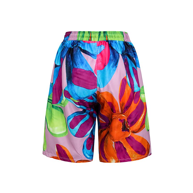Floral Printed One Piece Swimsuit and Skirt