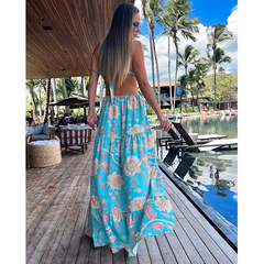 Sling Backless Cut Out Dress