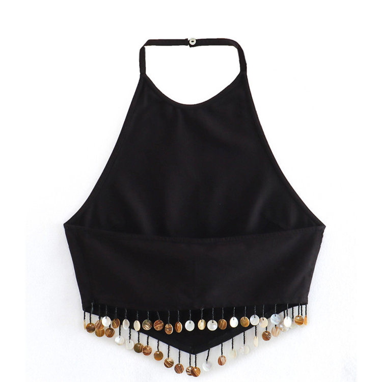 Ethnic Tassel Top and Culottes Set