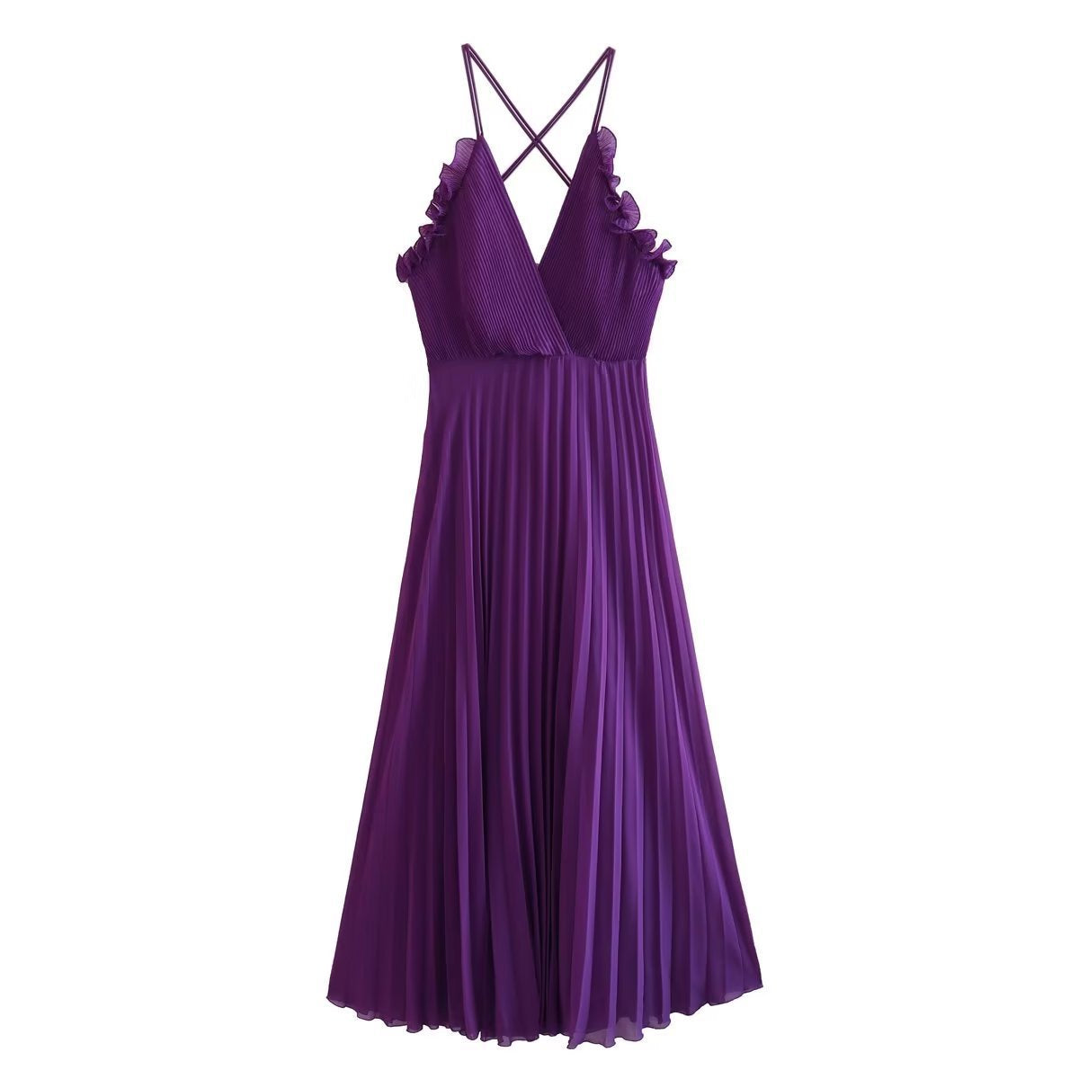 Sling Lace Backless Dress