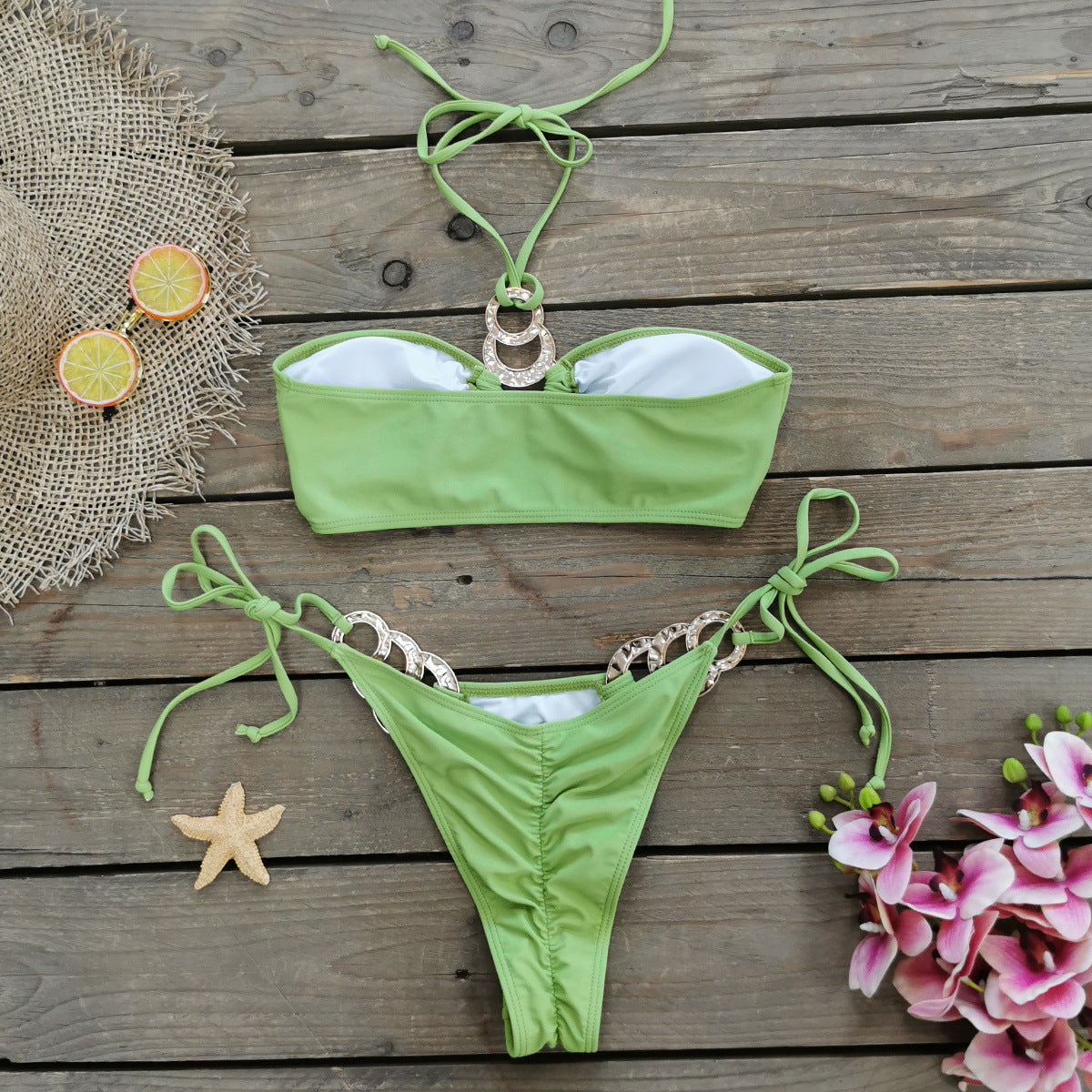Sexy Halter Bikini Swimsuit