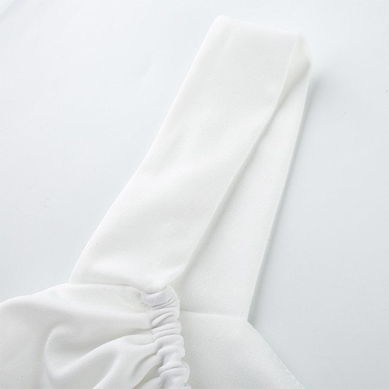 Hazel Milkmaid Ruched Top