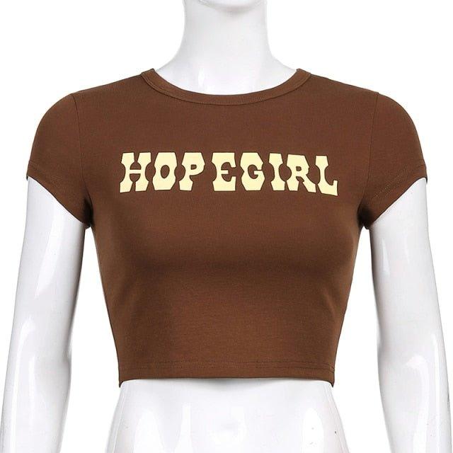 Hope Girl Vintage Crop Top