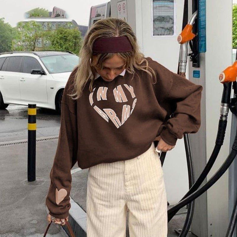 'IN MY ARMS' Casual sweatshirt