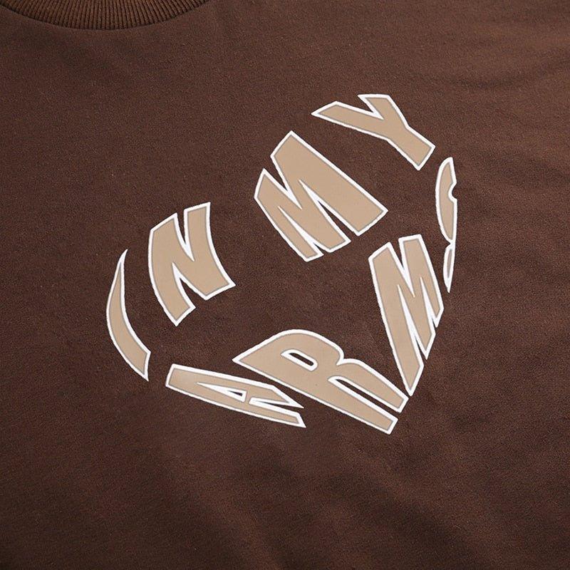 'IN MY ARMS' Casual sweatshirt