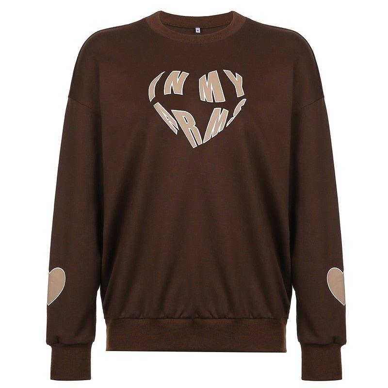 'IN MY ARMS' Casual sweatshirt