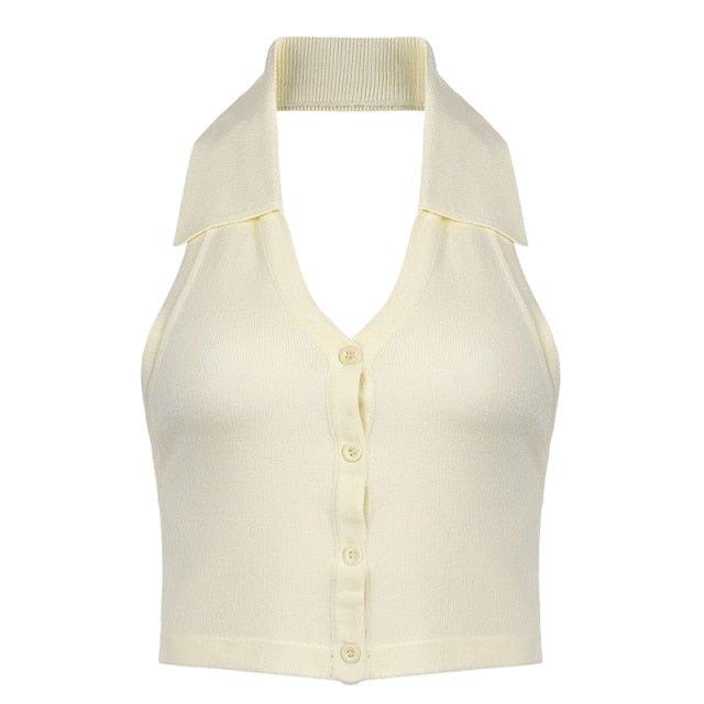 Lara Backless Crop Top