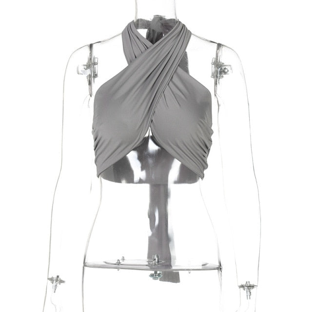 Multi-way Wrap Around Bandage Top