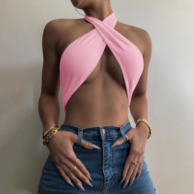 Multi-way Wrap Around Bandage Top