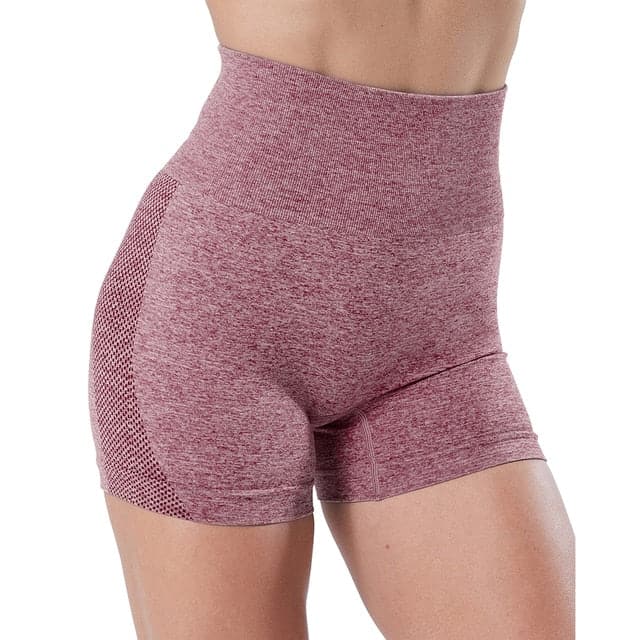 High Waist Running Seamless Shorts