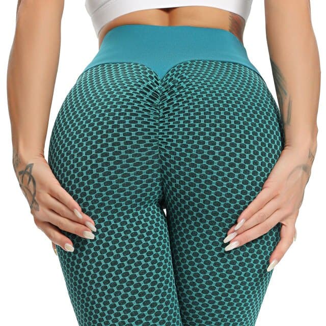 High Waist Legging Push Up Casual Dot Leggings  Booty Gym Pants Ladies Seamless Workout Pants Female Leggins