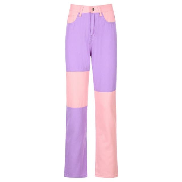 Fashion Summer Trousers Jeans Ladies Casual Wild Straight Slim Casual Long Pants For Spring Autumn Pantalon