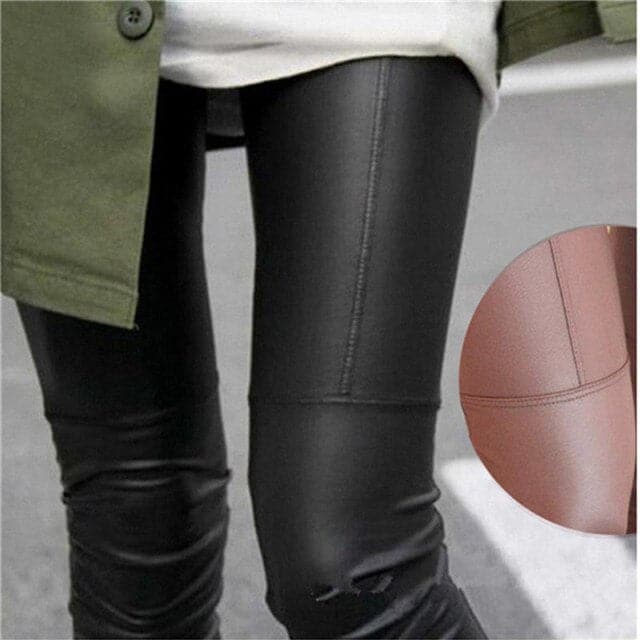 Black Brown Modal Leggings