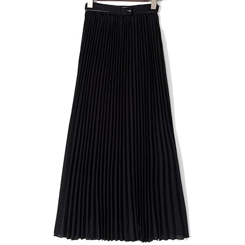 Womens High Waist Bohemian Pleated Maxi Skirts