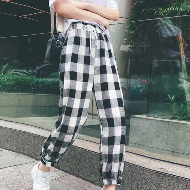 Fashion Casual Loose Drawstring Pants