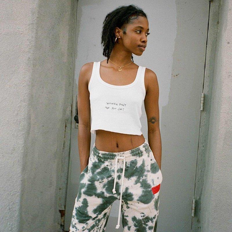 "don't owe you shit" Tank Top