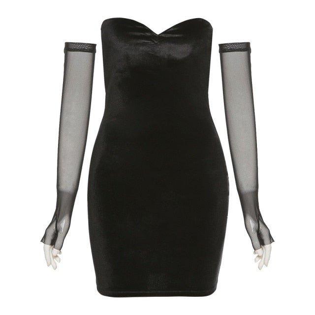 Zeta Backless Mini Dress