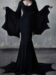 Cosplay Witch Costume Gothic Bodycon Dress