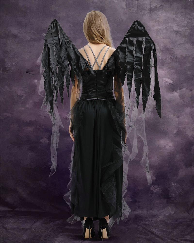 Dark Angel Costume Set Carnival Party Game Cosplay