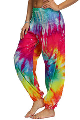 Boho Tie-Dye Casual Loose Hippy Harem Pants