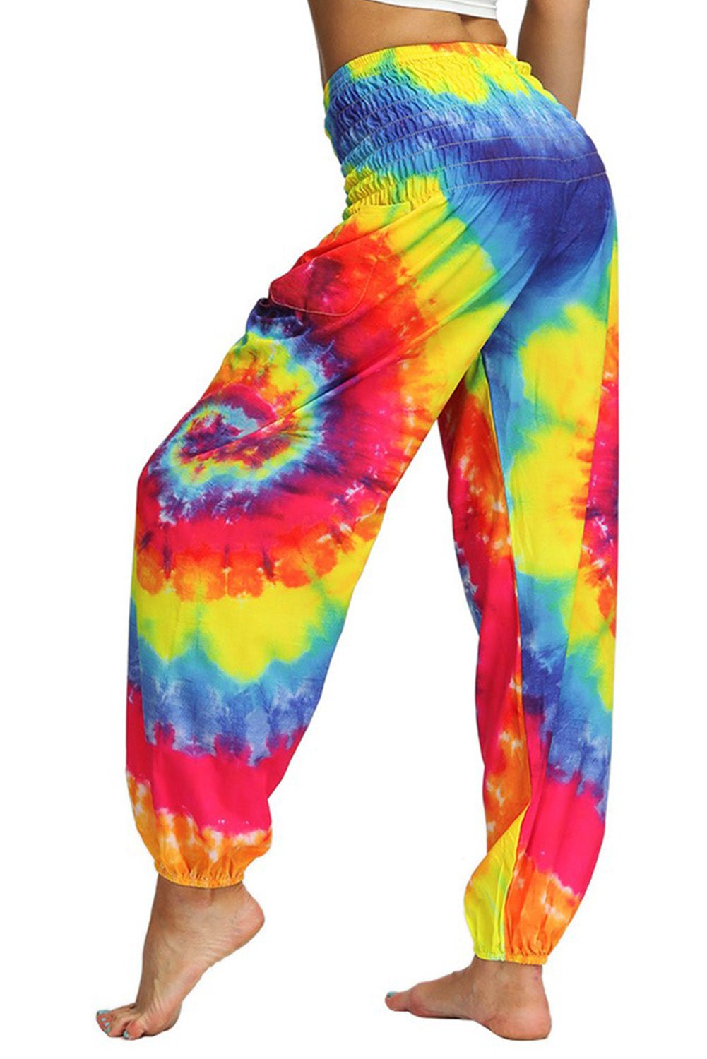 Boho Tie-Dye Casual Loose Hippy Harem Pants