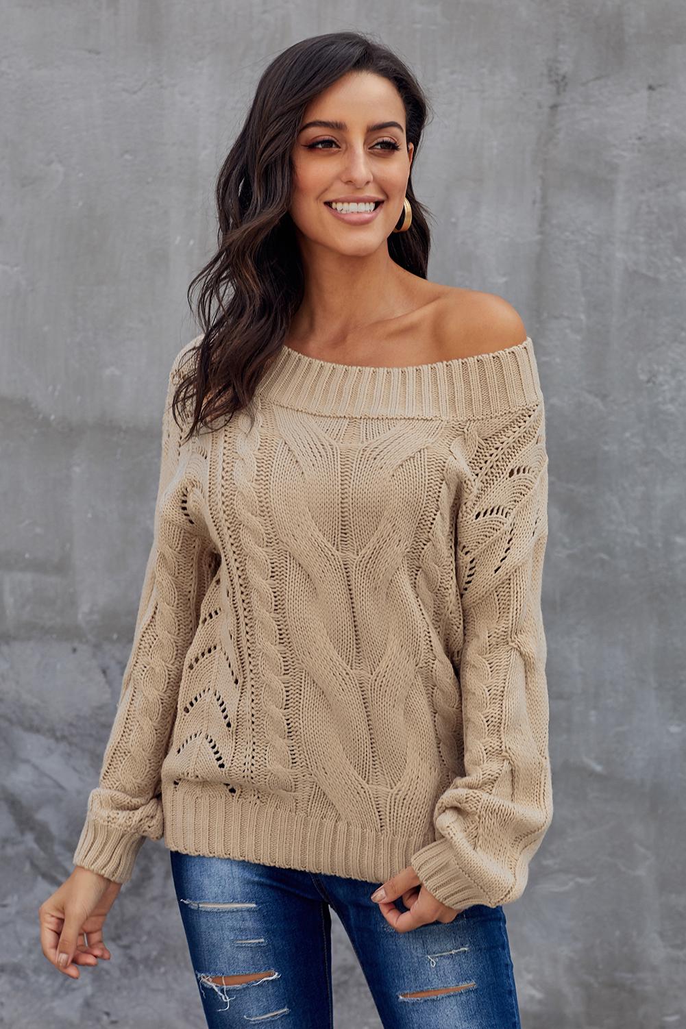 Chunky Oversized Pullover Sweater