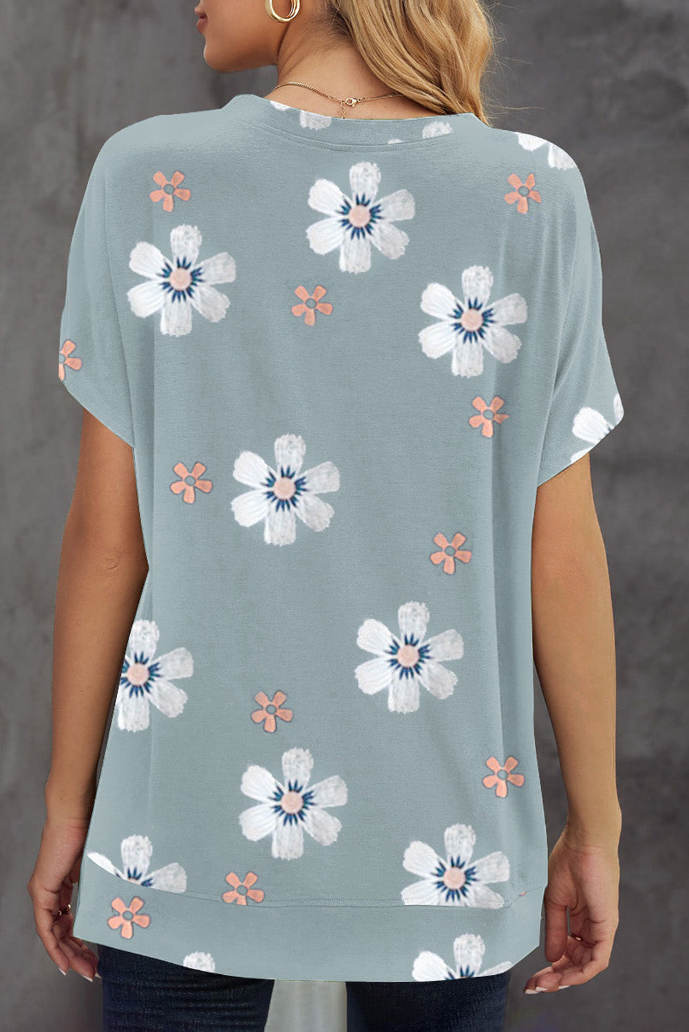 Floral Pattern T-Shirt