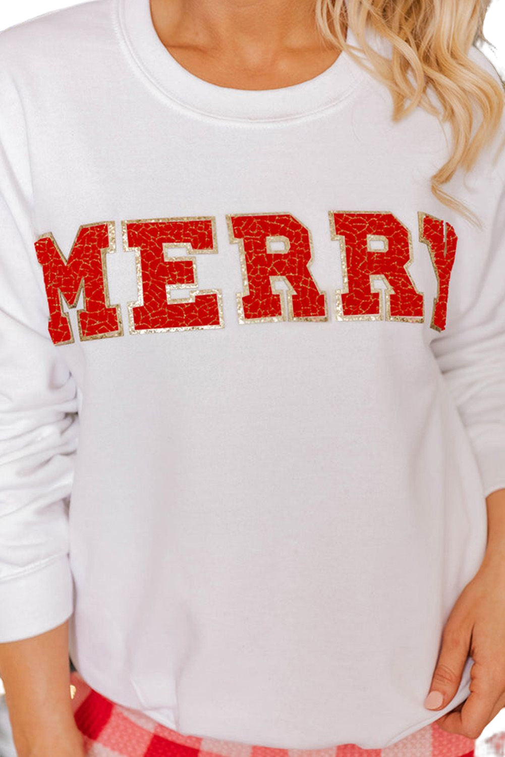 Merry Graphic Pullover Sweatshirt