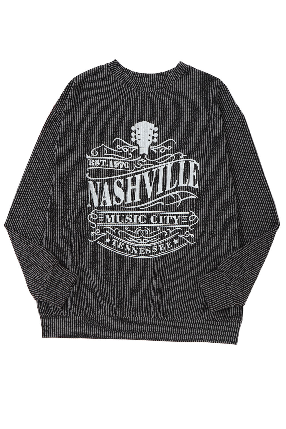 NASHVILLE MUSIC CITY Corded Graphic Sweatshirt