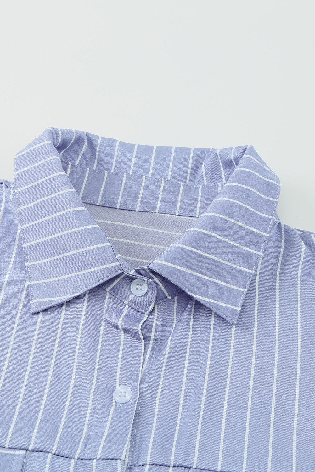 Striped Print Buttoned Shirt